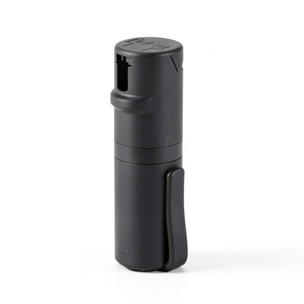 POM Pepper Spray Self Defense Pocket Clip Black-1