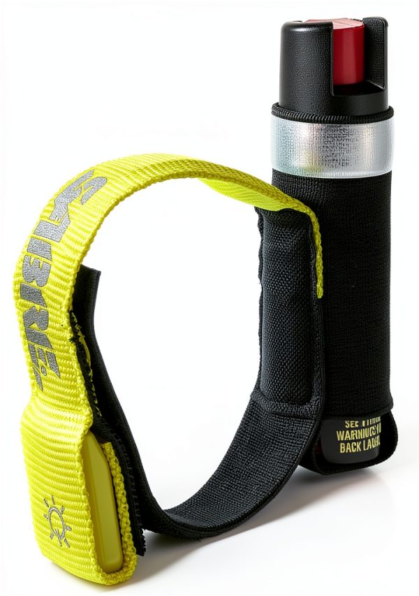 SABRE Pepper Gel with LED Strap Self Defense Unisex Adult-0
