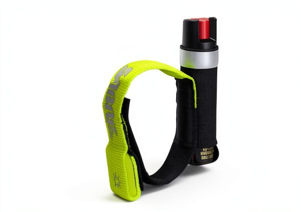 SABRE Pepper Gel with LED Strap Self Defense Unisex Adult-2