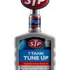 STP 1 Tank Tune Up Fuel Additive 12oz Emission Cut-6