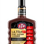 STP Ultra 5 in 1 Fuel System Cleaner 12 oz Low Odor Engine Additive-0