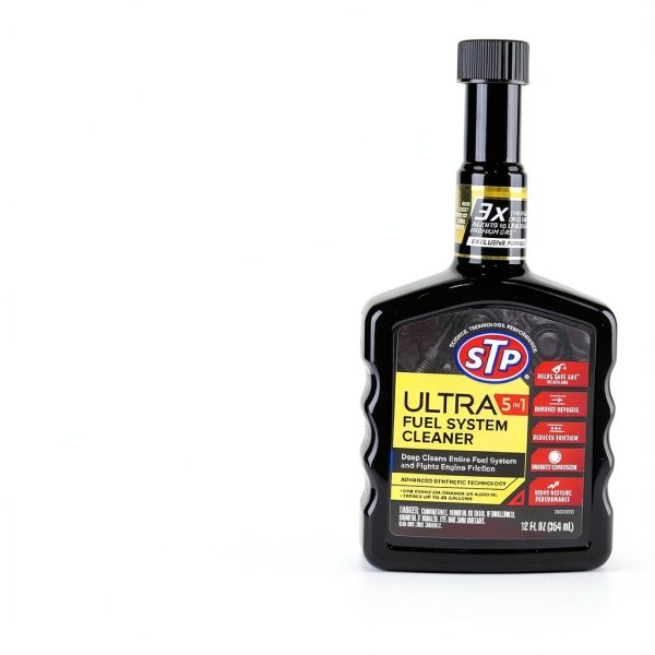 STP Ultra 5 in 1 Fuel System Cleaner 12 oz Low Odor Engine Additive-5