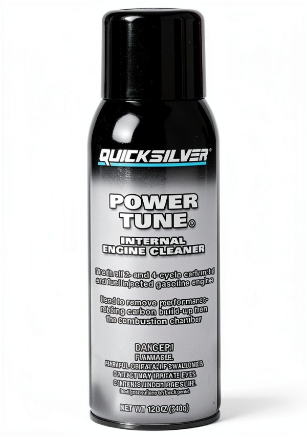 Quicksilver Power Tune Engine Cleaner 12oz for 2‑ and 4‑Stroke Engines-0