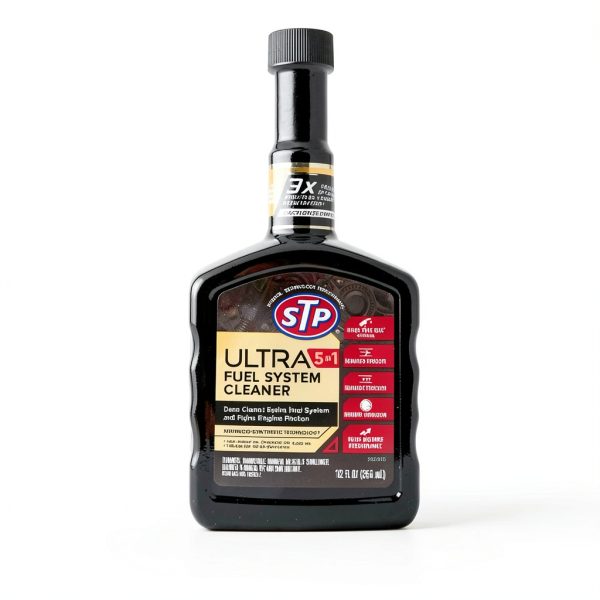 STP Ultra 5 in 1 Fuel System Cleaner 12 oz Low Odor Engine Additive-2