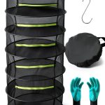 Herb Drying Rack Hanging 6-Layer 2ft Mesh with Zipper Seropy-0