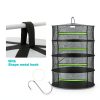 Collapsible Mesh Drying Rack Bestio 6 Layer Black 24x24x48in-3