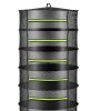 Collapsible Mesh Drying Rack Bestio 6 Layer Black 24x24x48in-1