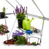 Palram Canopia Heavy Duty Shelf for Greenhouse Large Silver-8