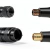 Tire Valve Stem Caps - 5 Pack Corrosion Resistant Premium Anodized Alloy Air Valve Caps Universal for Car SUV Bike Accessories Black-1
