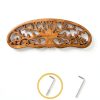 Rustic Flower Drying Rack Dipanist Mount Wooden-6