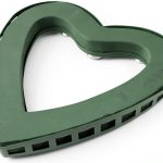 Cabilock Heart-Shaped Floral Holder 15.7" Suction Cup Plant Rack-0