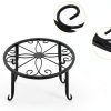 Metal Plant Stand 5 Pack Heavy Duty Iron Round Rack 150lb YD001-4