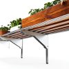 Palram Canopia Heavy Duty Shelf for Greenhouse Large Silver-1