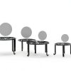 Metal Plant Stand 5 Pack Heavy Duty Iron Round Rack 150lb YD001-3