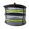 Herb Drying Rack MIATTCLD Foldable 2‑Layer Hanging Mesh – 24in Black-0