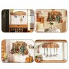 Herb Drying Rack AquaLume Rustic Wall Mount Rack for Kitchen Garden-2