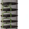 Herb Drying Rack Coloch Mesh with Zipper 6 Layer 23.6x47 Black-2