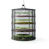 Herb Drying Rack - Breathable Mesh, Hanging with Zipper for Plants, Seeds, and Buds-3