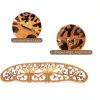 Herb Drying Rack AquaLume Rustic Wall Mount Rack for Kitchen Garden-1
