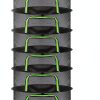 Herb Drying Rack Coloch Mesh with Zipper 6 Layer 23.6x47 Black-1