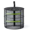 Herb Drying Rack 3-Piece Set Green Zipper 24" Mesh 4-8 Tier FillTouch-6